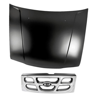 Replacement - 2-Piece (Hood Panel, Grille) (Standard Line)