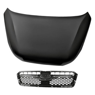 Replacement - 2-Piece (Hood Panel, Grille) (Standard Line)