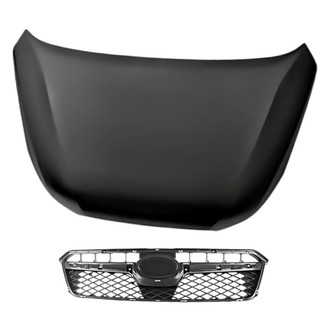 Replacement - 2-Piece (Hood Panel, Grille) (Standard Line)