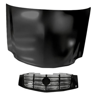 Replacement BNDL-210598 - 2-Piece (Hood Panel, Grille) (Standard Line)