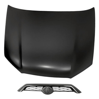 Replacement - 2-Piece (Hood Panel, Grille) (Standard Line)