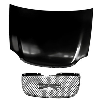 Replacement - 2-Piece (Hood Panel, Grille) (Standard Line)