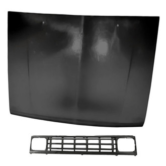 Replacement - 2-Piece (Hood Panel, Grille) (Standard Line)