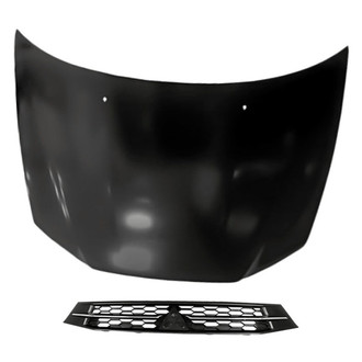 Replacement - 2-Piece (Hood Panel, Grille) (Standard Line)
