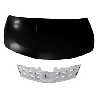 Replacement - 2-Piece (Hood Panel, Grille)