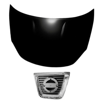 Replacement - 2-Piece (Hood Panel, Grille) (Standard Line)