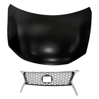 Replacement - 2-Piece (Hood Panel, Grille) (Standard Line)