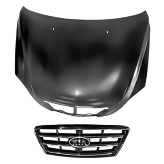 Replacement - 2-Piece (Hood Panel, Grille) (Standard Line)