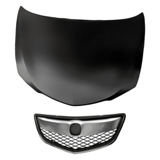 Replacement - 2-Piece (Hood Panel, Grille) (Standard Line)