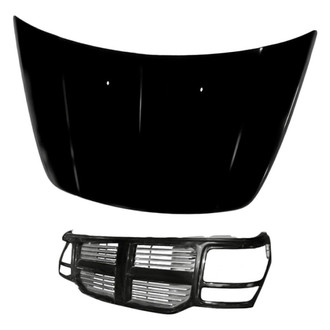 Replacement - 2-Piece (Hood Panel, Grille) (Standard Line)