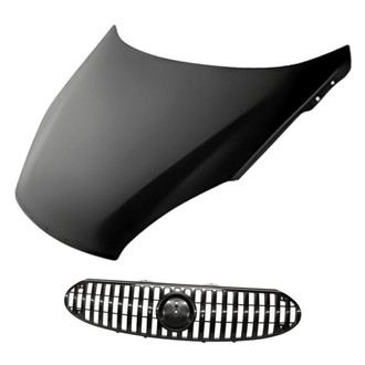 Replacement - 2-Piece (Hood Panel, Grille) (Standard Line)