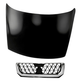 Replacement - 2-Piece (Hood Panel, Grille) (Standard Line)