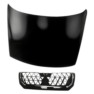 Replacement - 2-Piece (Hood Panel, Grille) (Standard Line)