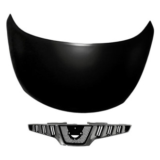 Replacement - 2-Piece (Hood Panel, Grille) (Standard Line)