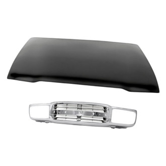 Replacement - 2-Piece (Hood Panel, Grille) (Standard Line)