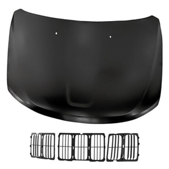 Replacement - 2-Piece (Hood Panel, Grille) (Standard Line)