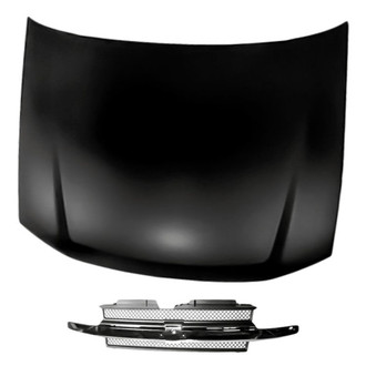 Replacement - 2-Piece (Hood Panel, Grille) (Standard Line)