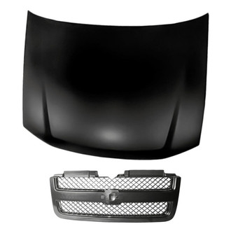 Replacement - 2-Piece (Hood Panel, Grille) (Standard Line)
