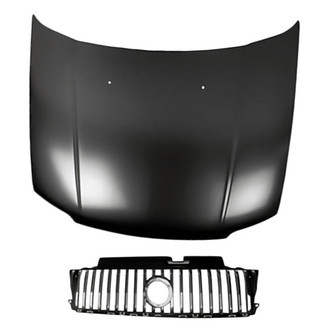 Replacement - 2-Piece (Hood Panel, Grille) (Standard Line)