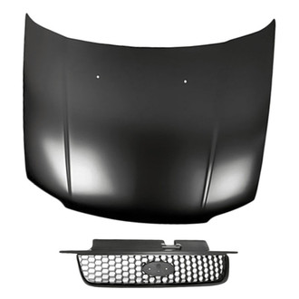Replacement - 2-Piece (Hood Panel, Grille) (Standard Line)