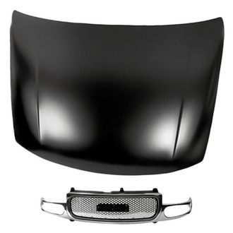 Replacement - 2-Piece (Hood Panel, Grille) (Standard Line)