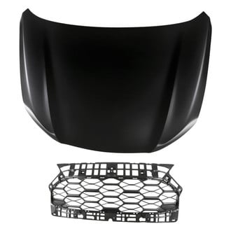 Replacement - 2-Piece (Hood Panel, Grille) (Standard Line)