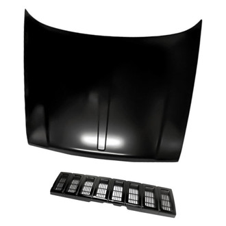 Replacement - 2-Piece (Hood Panel, Grille) (Standard Line)