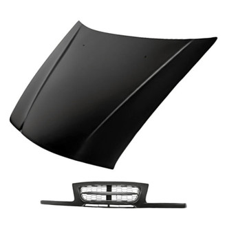 Replacement - 2-Piece (Hood Panel, Grille) (Standard Line)