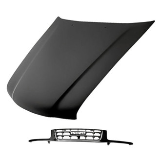 Replacement - 2-Piece (Hood Panel, Grille) (Standard Line)
