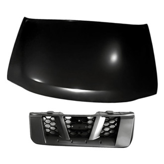 Replacement - 2-Piece (Hood Panel, Grille) (Standard Line)