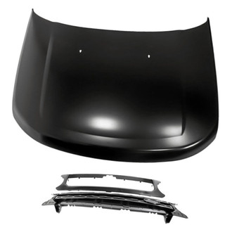 Replacement - 2-Piece (Hood Panel, Grille) (Standard Line)