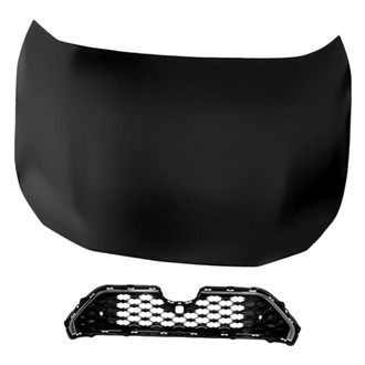 Replacement - 2-Piece (Hood Panel, Grille) (Standard Line)