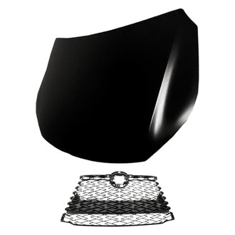 Replacement - 2-Piece (Hood Panel, Grille) (Standard Line)