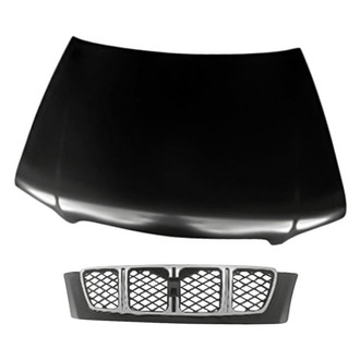 Replacement - 2-Piece (Hood Panel, Grille) (Standard Line)