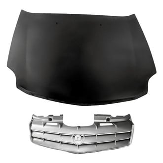 Replacement - 2-Piece (Hood Panel, Grille) (Standard Line)