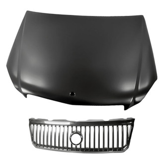 Replacement - 2-Piece (Hood Panel, Grille) (Standard Line)