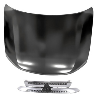 Replacement - 2-Piece (Hood Panel, Grille) (Standard Line)