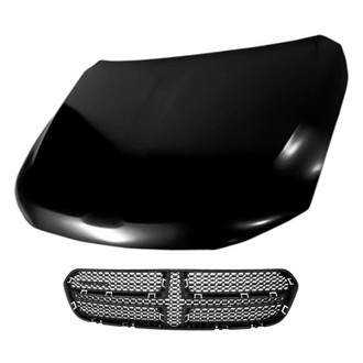Replacement BNDL-212608 - 2-Piece (Hood Panel, Grille) (CAPA Certified)