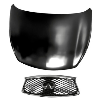 Replacement - 2-Piece (Hood Panel, Grille) (Standard Line)