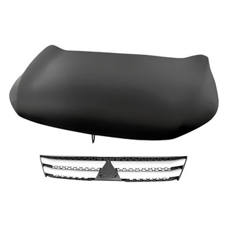 Replacement - 2-Piece (Hood Panel, Grille) (Standard Line)