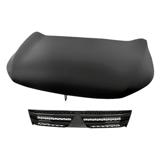 Replacement - 2-Piece (Hood Panel, Grille) (Standard Line)
