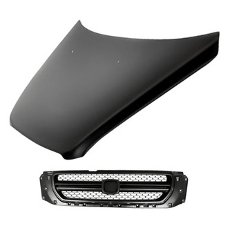 Replacement - 2-Piece (Hood Panel, Grille) (Standard Line)