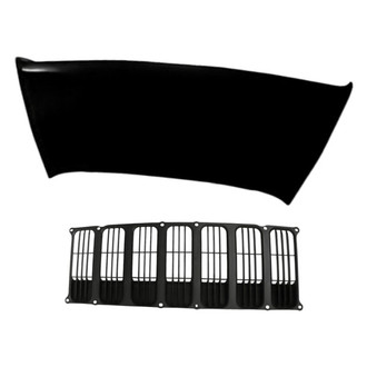 Replacement - 2-Piece (Hood Panel, Grille) (CAPA Certified)