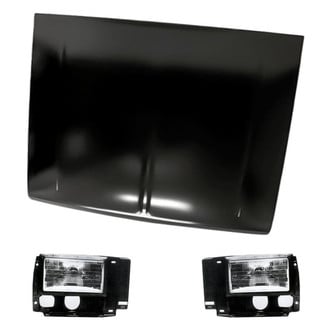 Replacement - 3-Piece Kit (Driver and Passenger Side Headlights, Hood Panel) (Standard Line)