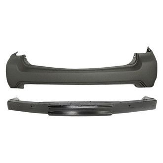 Replacement - 2-Piece (Rear Bumper Cover, Rear Bumper Reinforcement) (Standard Line)