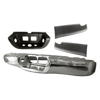 Replacement - 4-Piece (Rear Bumper Face Bar, Rear Driver Side Passenger Side Center Bumper Step Pad) (Standard Line)
