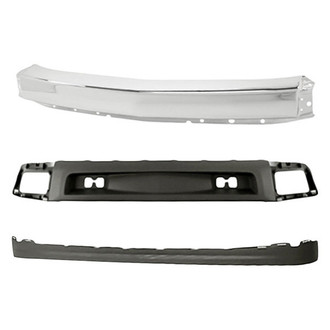 Replacement - 3-Piece (Front Bumper Face Bar, Front Bumper Air Deflector, Front Bumper Deflector Extension) (Standard Line)