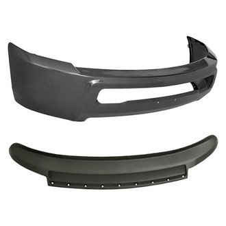 Replacement - 2-Piece (Front Bumper Face Bar, Front Lower Bumper Air Dam) (Standard Line)