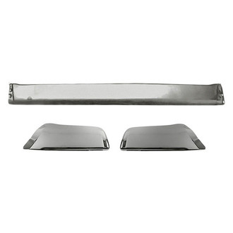 Replacement - 3-Piece (Rear Bumper, Rear Inner and Outer Bumper End) (Standard Line)