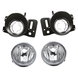 Replacement - 4-Piece (Driver and Passenger Side Fog Light, Front Inner and Outer Fog Light Bracket) (Standard Line)